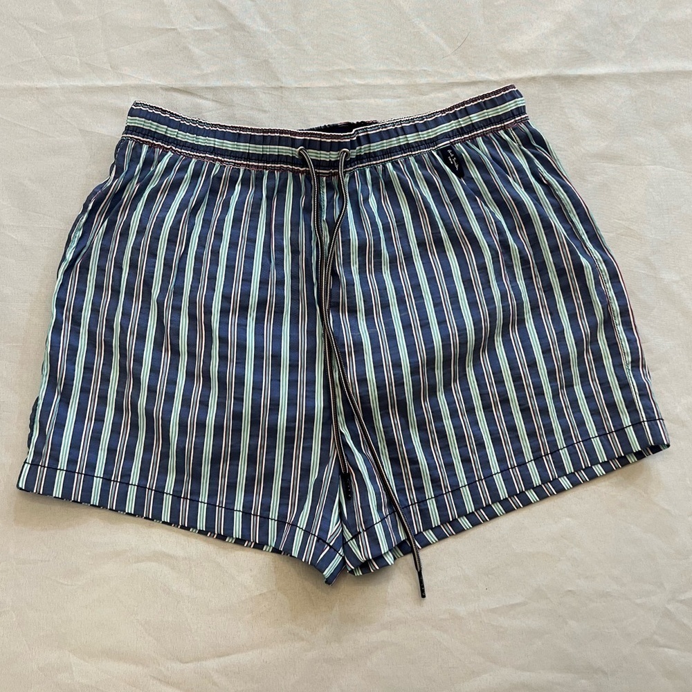 PAUL SMITH SWIM Men’s Swim Trunks, Size Small.